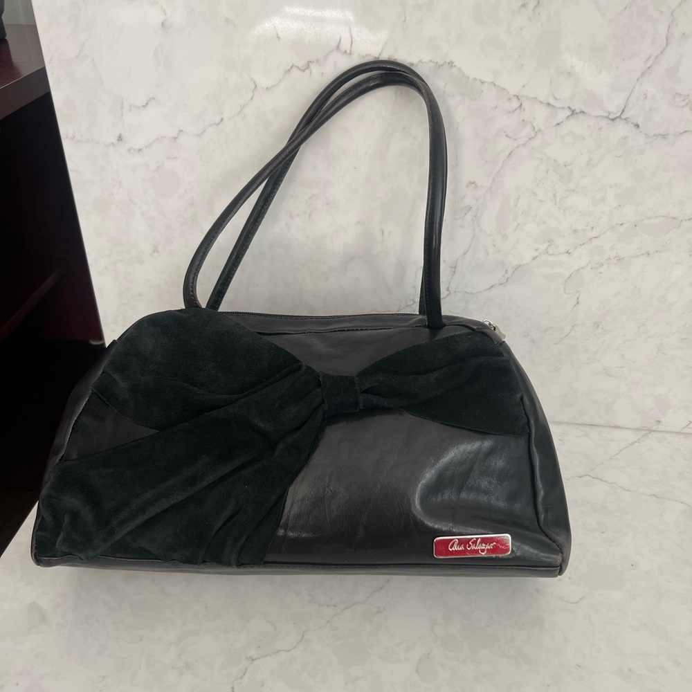 Ann Salazar black purse